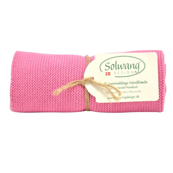 Handtuch/Gästetuch altrosa 100% Öko-Tex-Baumwolle